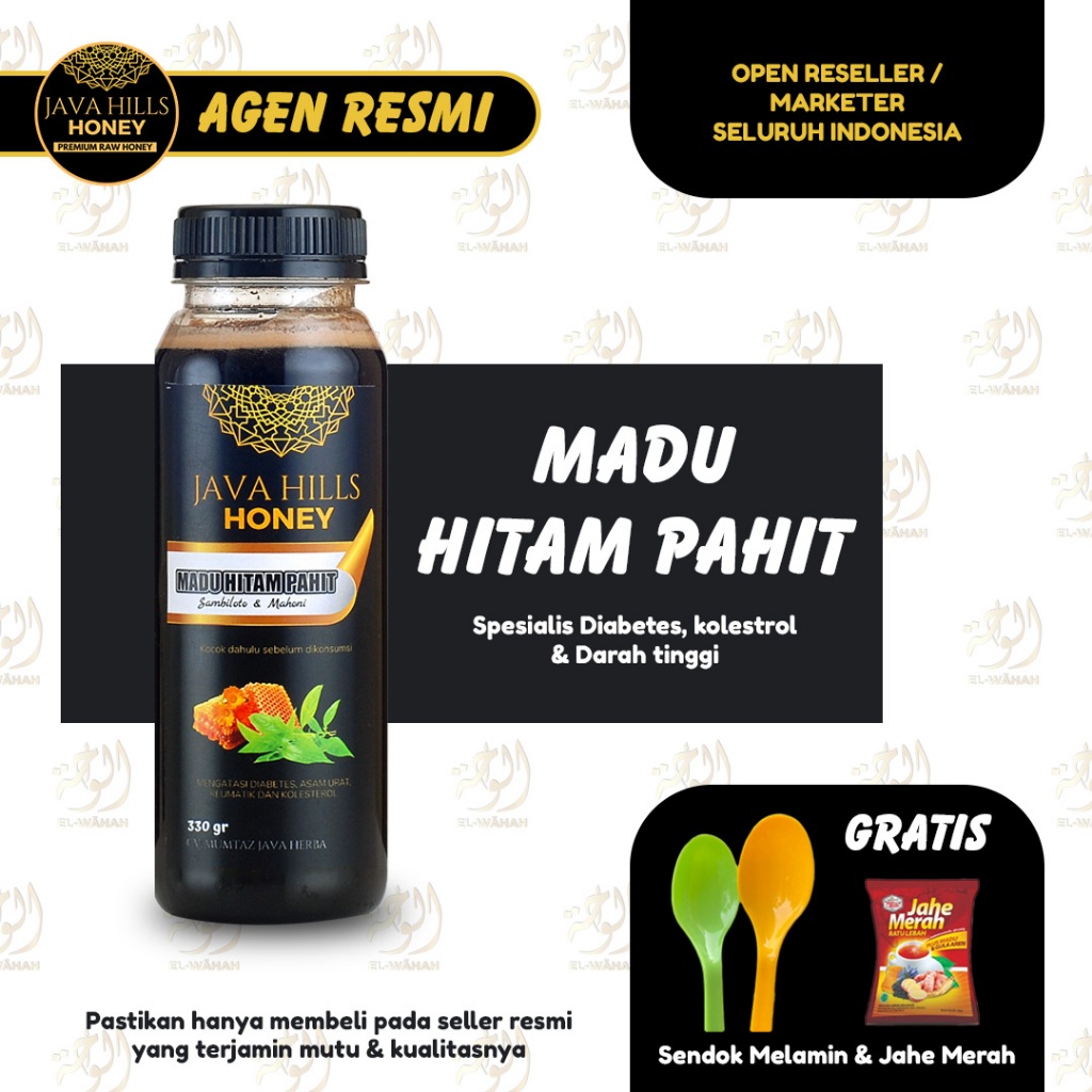 

Madu Hitam Pahit Javahills Java Hills Honey Premium Raw Obat Diabetes Asam Urat Kolesterol