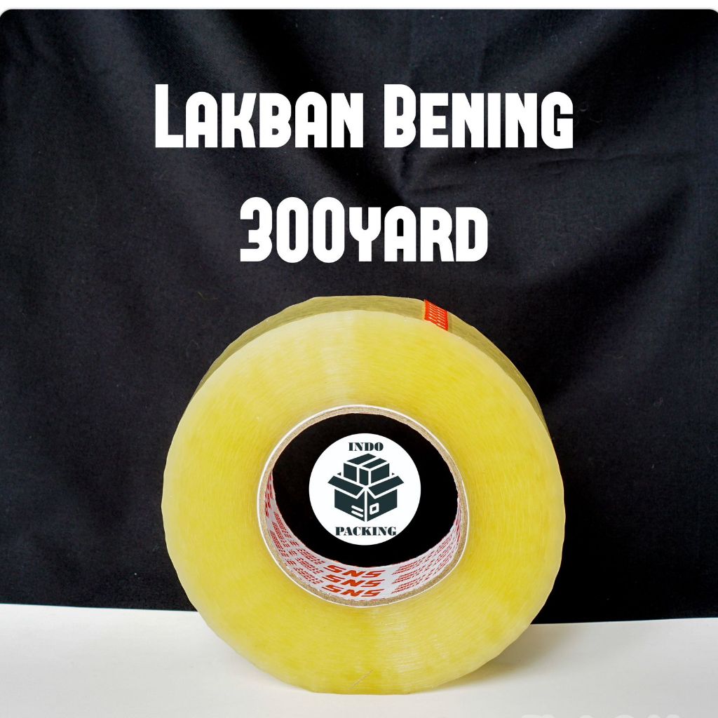 Lakban Bening 300yard 300 y 300y / Lakban Besar Lakban Mesin Murah Isolasi Besar Perekat Tape