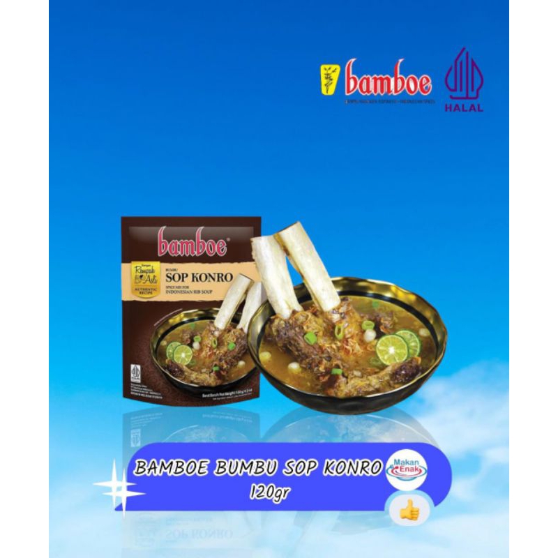 

Bamboe Sop Iga Konro 120gr