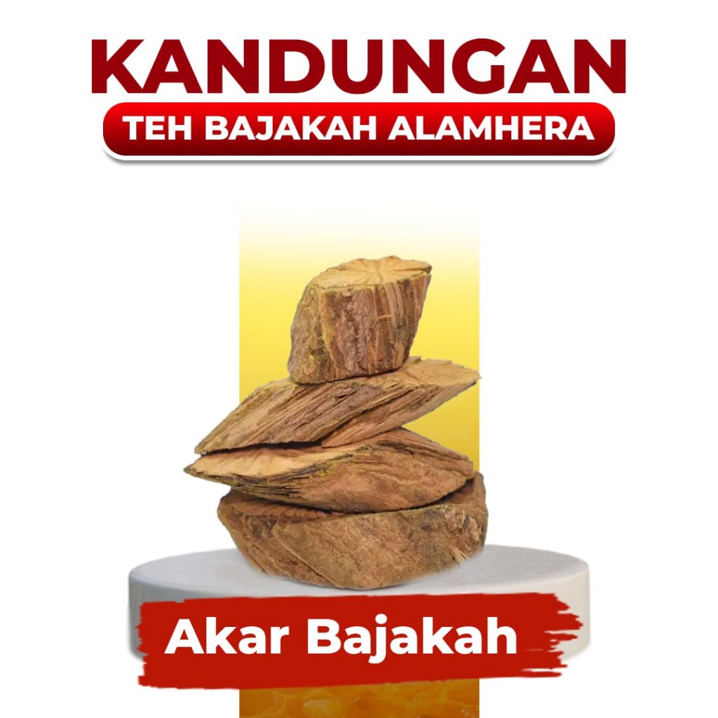

Teh Bajakah Almahera isi 20 Sachet