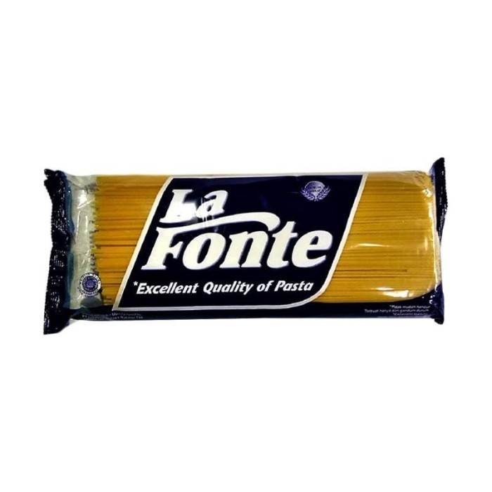 

LA FONTE EXCELLENT QUALITY OF PASTA 500GR / SPAGHETTI PASTA 500G