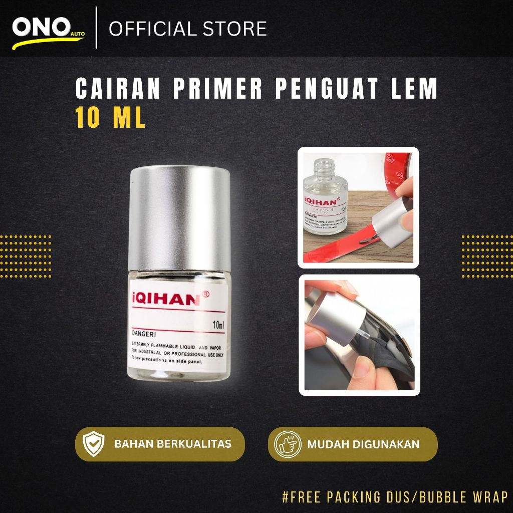 

OnoAuto Cairan Primer Perkuat Lem Adhesive Aid Glue Penambah Rekan Penguat 10ml - G94