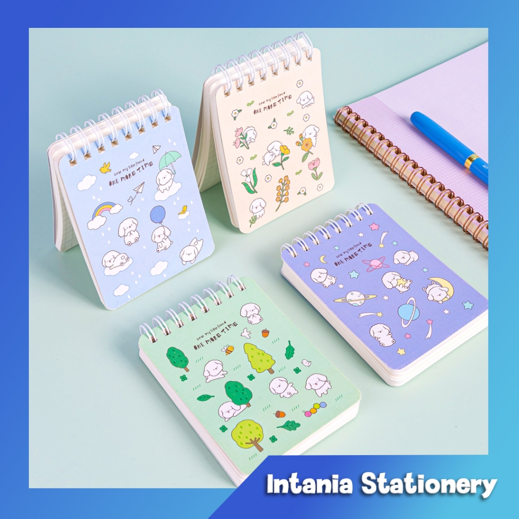 

Deli Spiral Notebook Mini A7 / Buku Catatan Spiral Mini Pocket