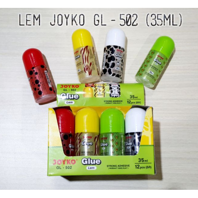 

Lem Cair Joyko isi 35ml ( 1 pack isi 12 pcs)