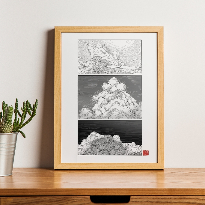 

Cloud - A5 Art Print