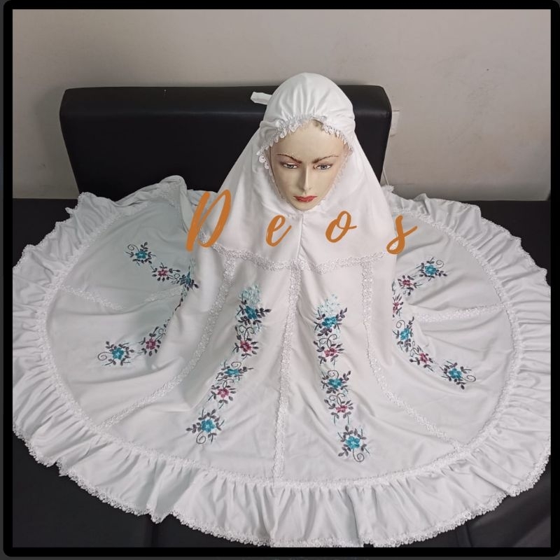 Mukena Dewasa Bordir Premium/Mukena Bordir Bukittinggi
