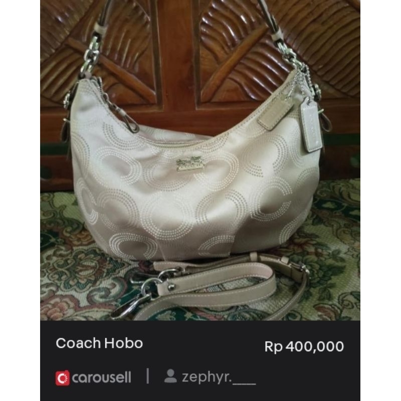 Tas Coach Hobo vintage