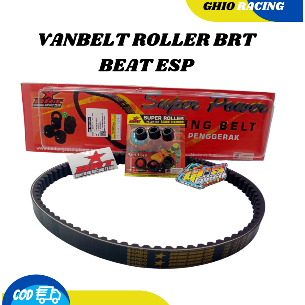V-BELT VANBELT & ROLLER BRT BEAT ESP SCOOPY ESP ESP BEAT POP VARIO 110 ESP VANBELT ROLER BRT GRSstor