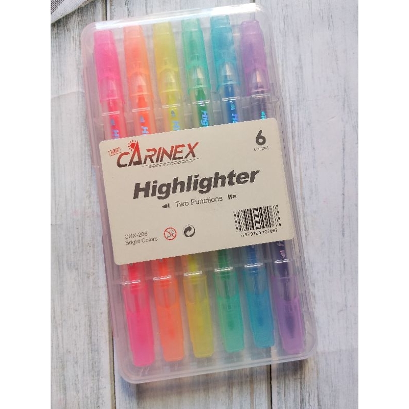 

(6 WARNA) HIGHLIGHTER CARINEX CNX-206