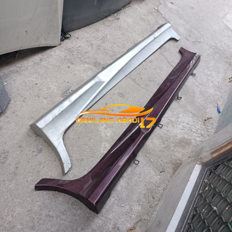 bodykit trisplang samping avanza luxury kiri kanan mulus second ori 2012 sd 2020
