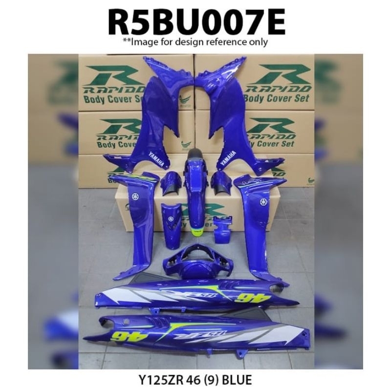 BODYSET HALUS YAMAHA 125Z DAN 125ZR BRAND RAPIDO KUALITAS TERBAIK