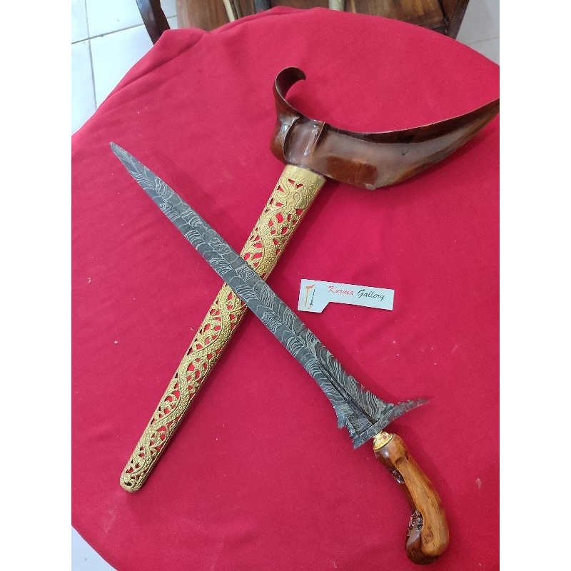 Keris Pasopati Pamor Blarak Sineret