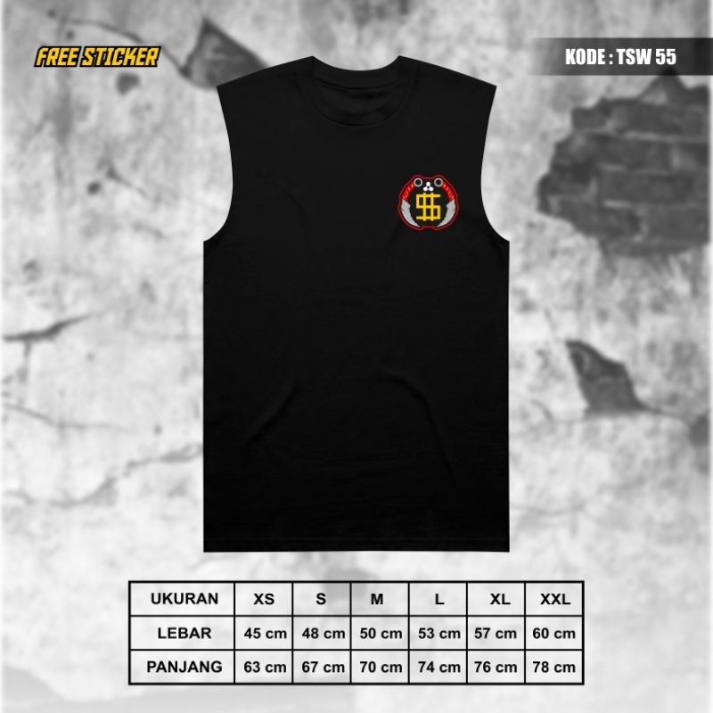 Kaos Singlet Tanktop PSHW STK Winongo TSH 55