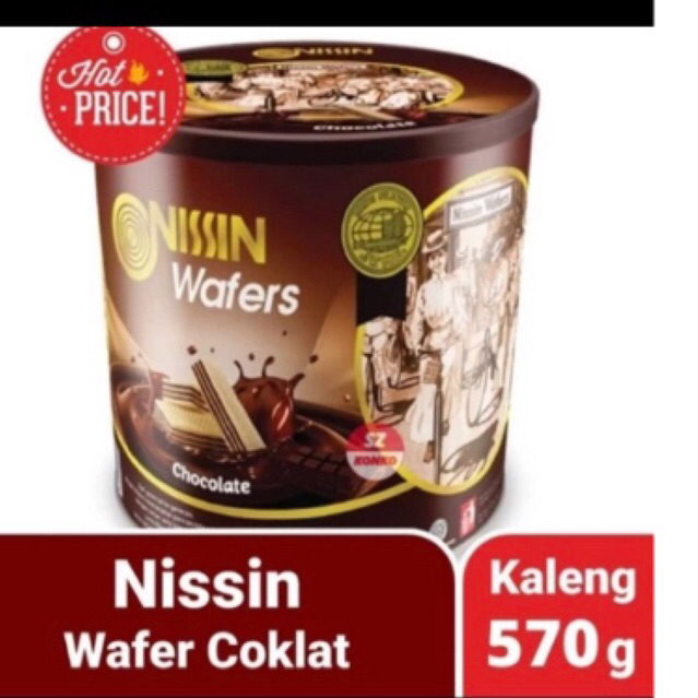 

NISSIN WAFER CHOCOLATE 570gr