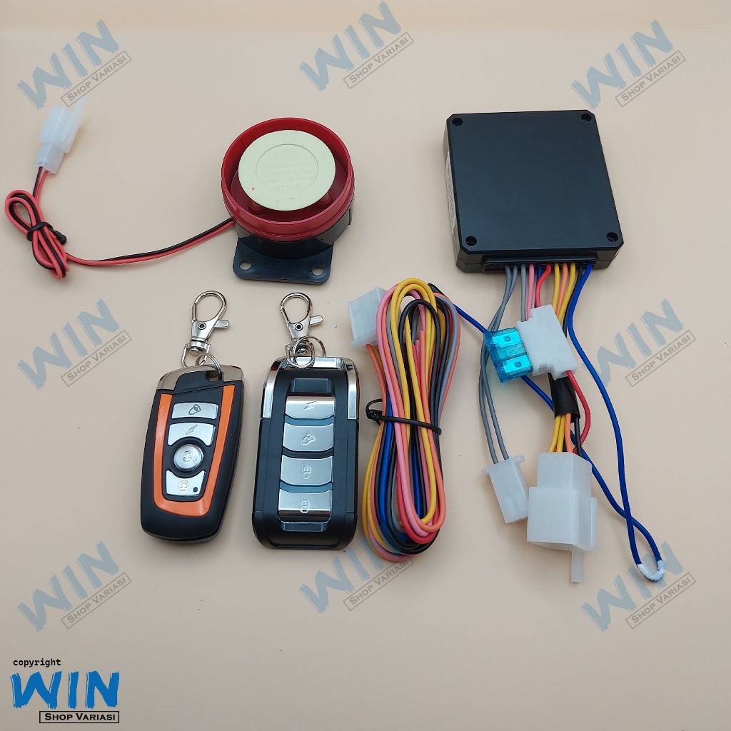 alarm motor anti maling-remot motor beat anti maling-bisa semua motor