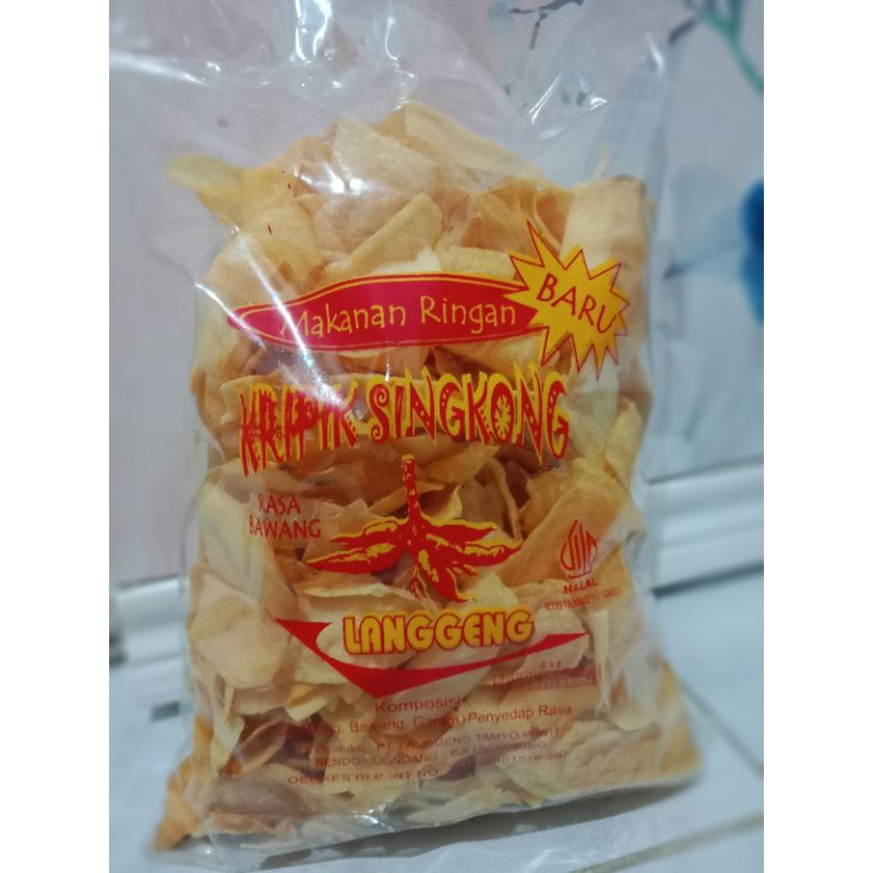 

kripik singkong kemasan 1/2 kg