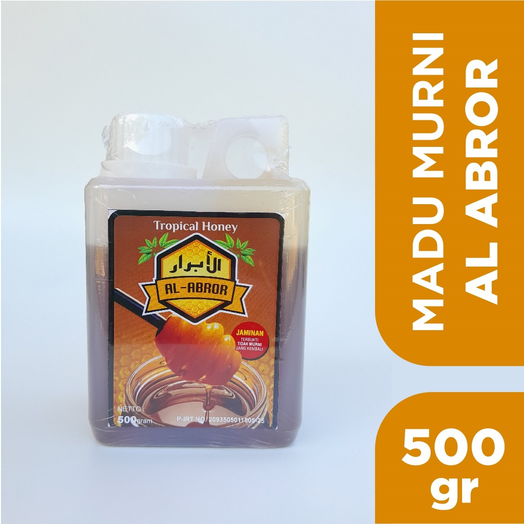 

Madu Multiflora Asli Murni AL ABROR dengan Bee Pollen & Royal Jelly 500gr