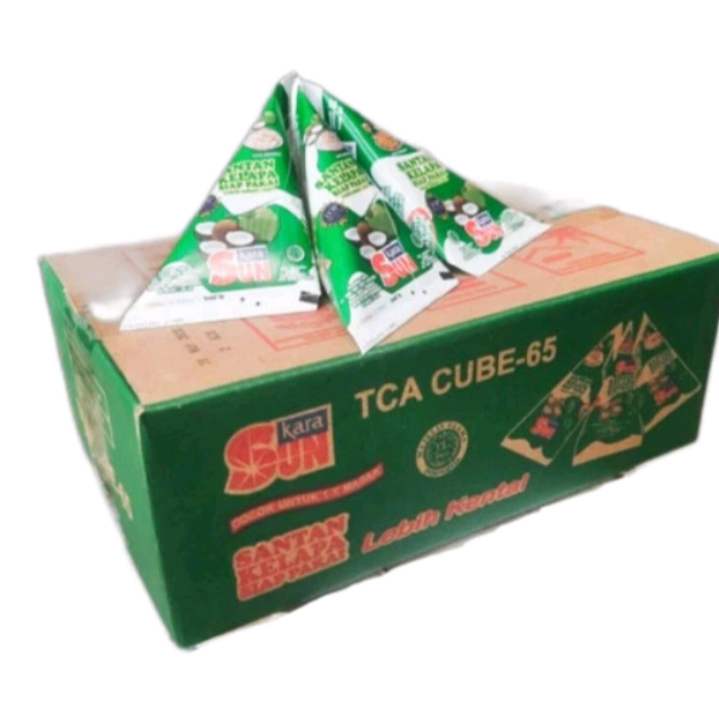 

SUN KARA Santan Kelapa Cair Cube 65ml (1dus)