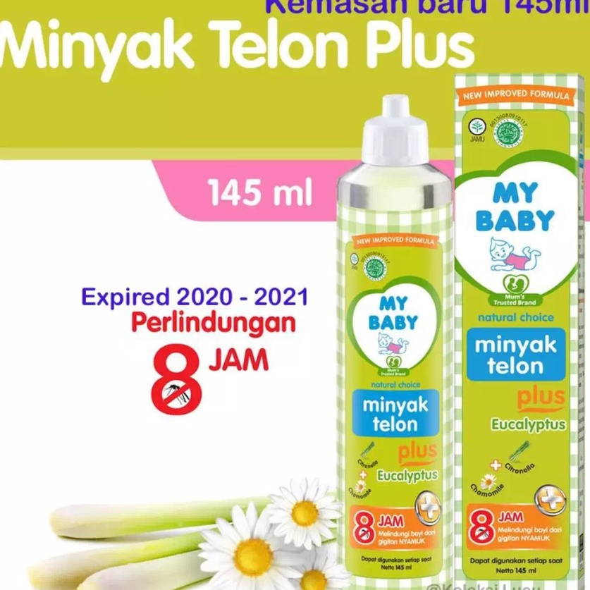 

Minyak Telon My Baby 6ml 9 ml 15ml Perlindungan Nyamuk 8 Jam New