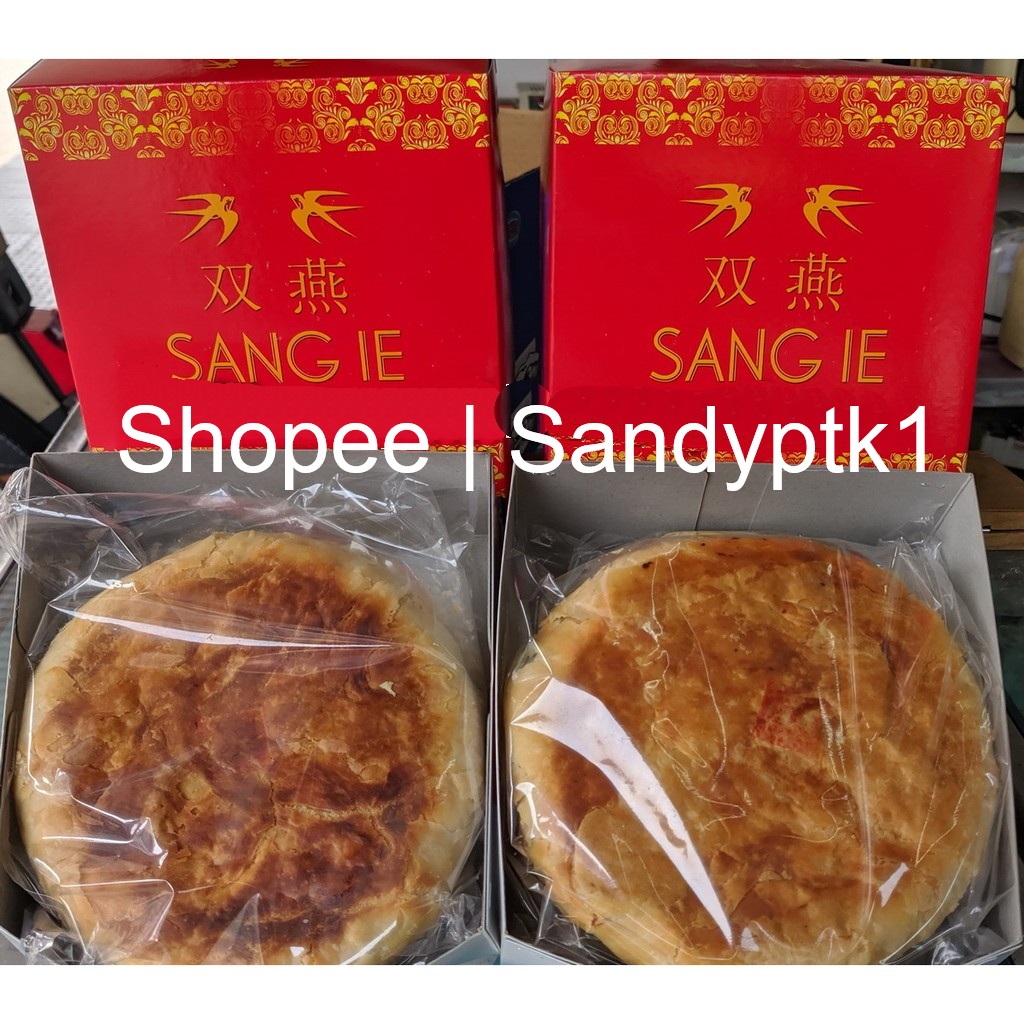 

Kue Bulan Sang Ie - Tong Chiu Gwee Pia - La Pia -Nyiek Piang Pontianak - Isi 2 pcs Besar atau 10 Kecil