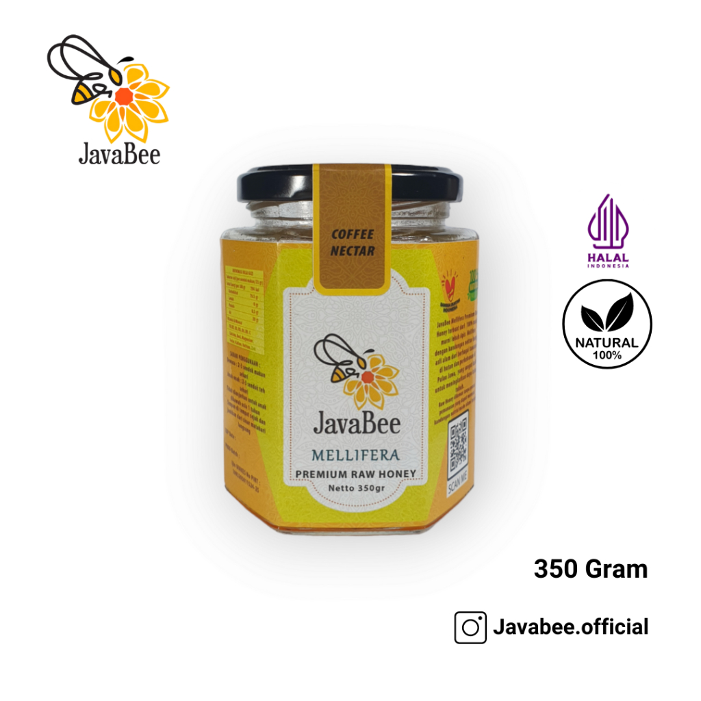 

Madu Nektar Kopi/Coffee Nectar Honey From JavaBee 350gr Asli Murni Mentah