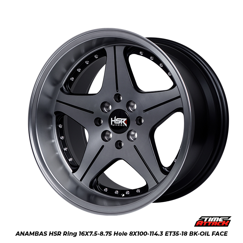 Velg Celong Hsr R16 Jazz Kijang LGX Yaris Avanza HSR WHEEL Tipe ANAMBAS - TIME ATTACK BOGOR