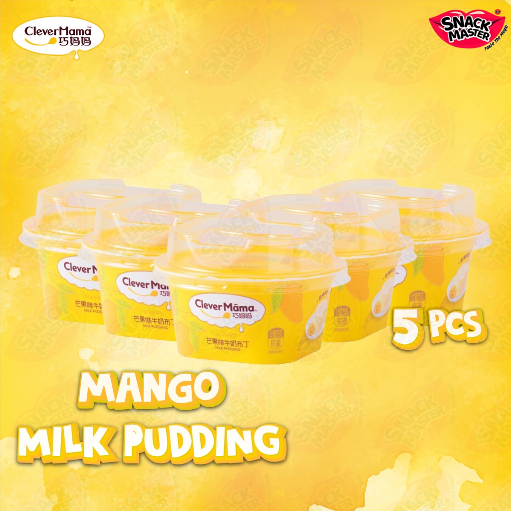 

CLEVER MAMA BUNDLE 3/5/7/9 PCS PUDDING SUSU BUNDLE PUDDING LACTOBACILLUS | PUDDING RASA BUAH MANGGA, STROBERI, PEACH, ASSORTED | Pudding Halal