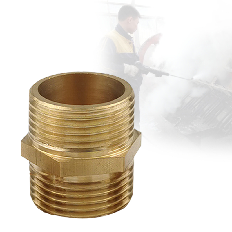 Nepel Sambungan Selang Steam Penyambung Hose Jet Cleaner Jet Cleaner Dobel Nepel Selang Mesin High N