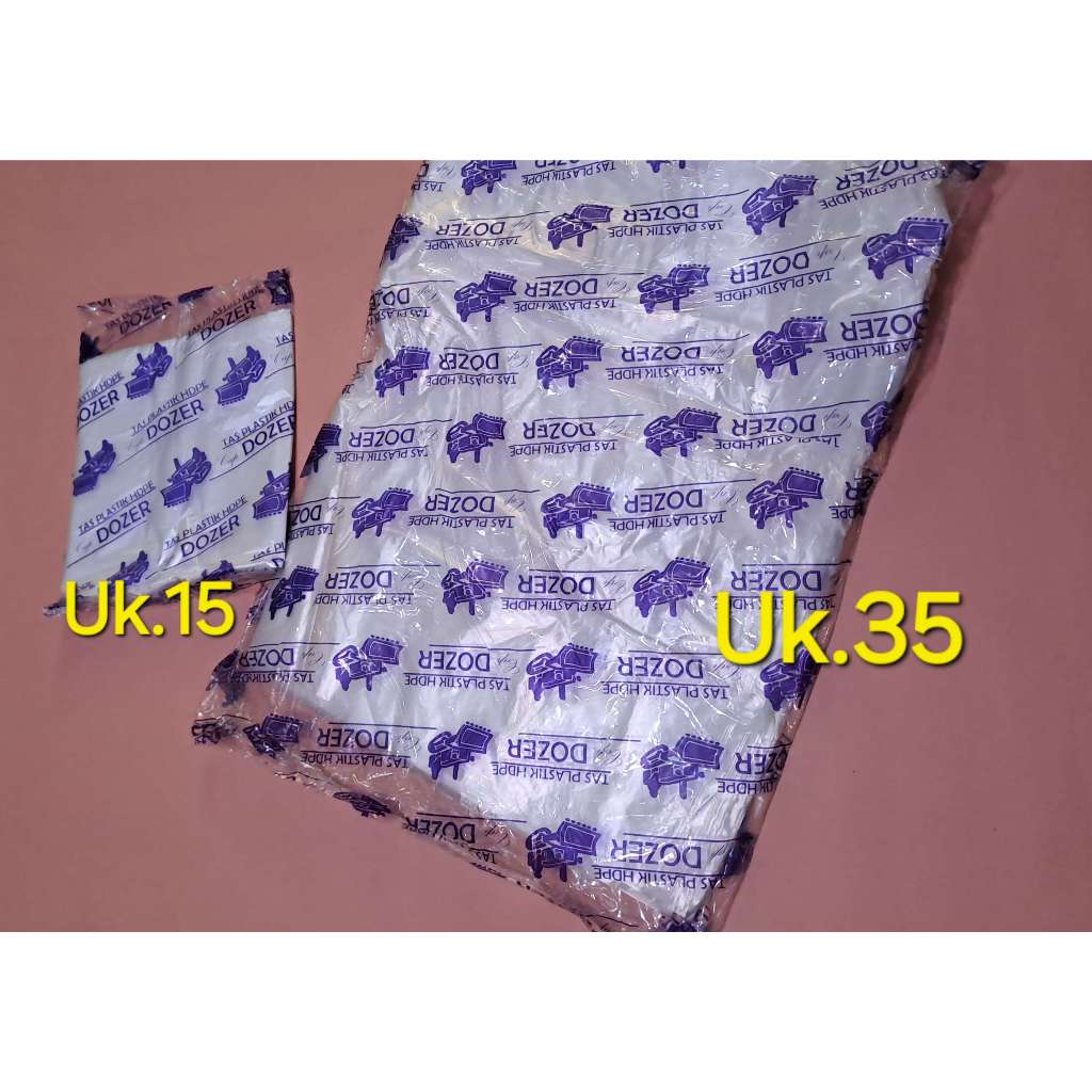 kresek dozer ungu uk 15&35