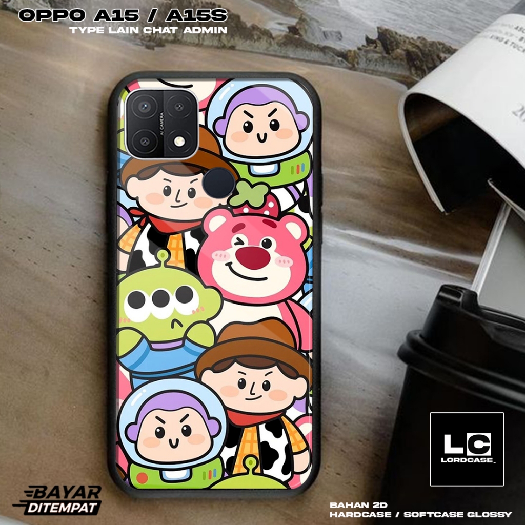 Case OPPO A15 / OPPO A15S  - Casing Hp OPPO Terbaru 2024 Lordcase [ STORY ] Silikon Hp  - Kesing Hp 