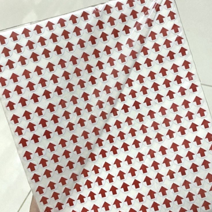 

Eksklusif Stiker label diameter 1cm 1lbr x 28pcs 28
