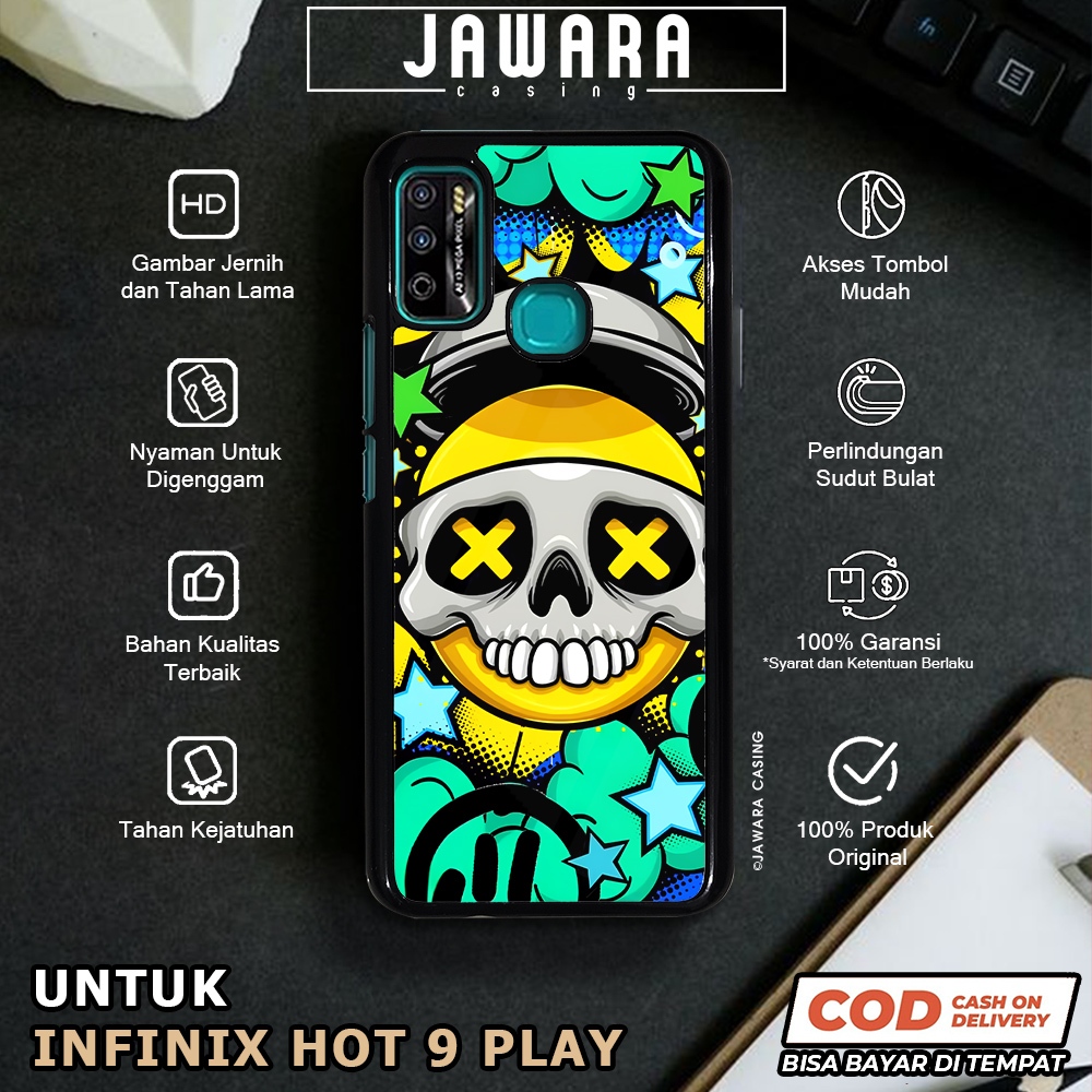 Case Infinix Hot 9 Play Casing Infinix Hot 9 Play [CSKL] Premium Glossy Case Hp Infinix Jawara Casin