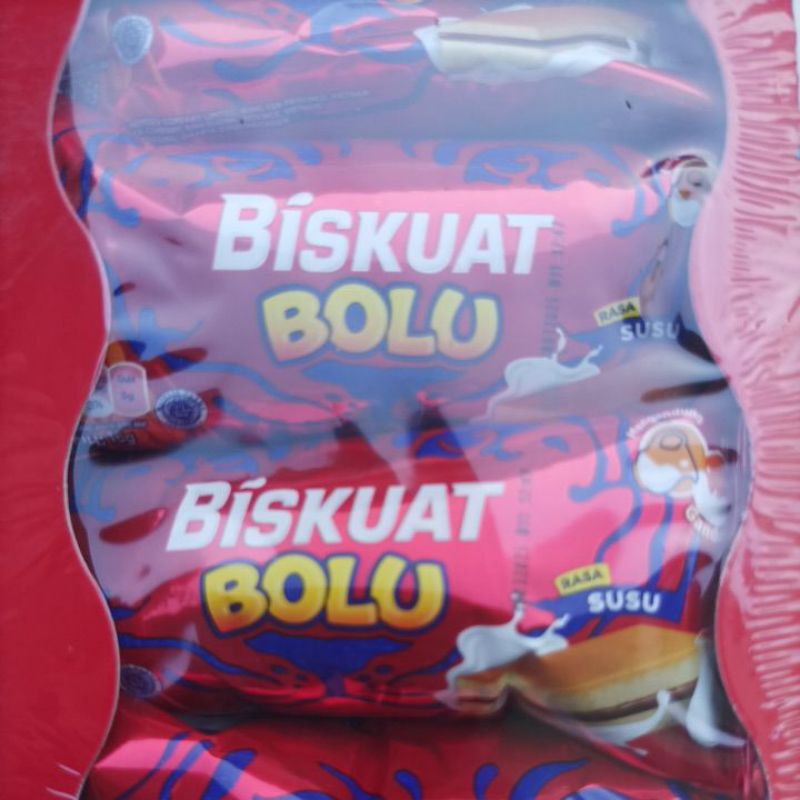 

BISKUAT BOLU SUSU 16 gram x 12 pcs 1box