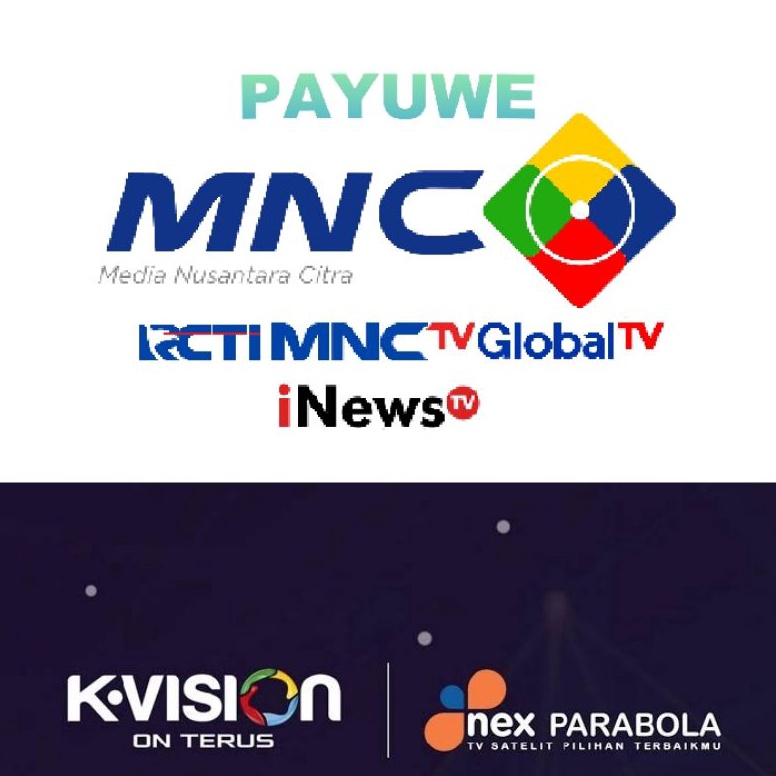 KODE V57B paket 12 bulan nex parabola dan kvision cling basic mnc rcti gtv inews trans grup 1 tahun