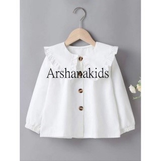 Kimo Blouse anak perempuan 2-12 tahun / kemeja anak perempuan