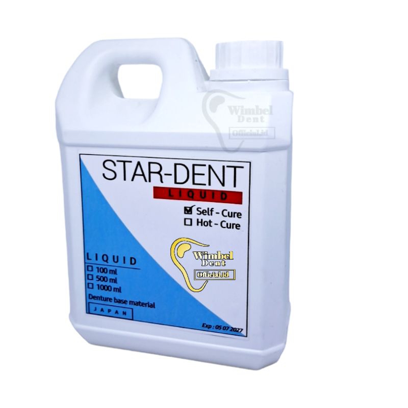 Stardent Minyak Gigi SC Otomatis Selfcuring Liquid gigi palsu