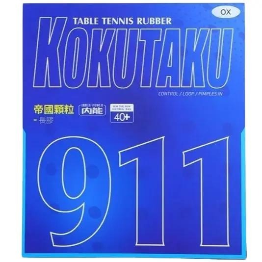 Tuttle Kokutaku 911 OX - Karet Bet Pingpong Rubber Tenis Meja Bintik Panjang Bertahan