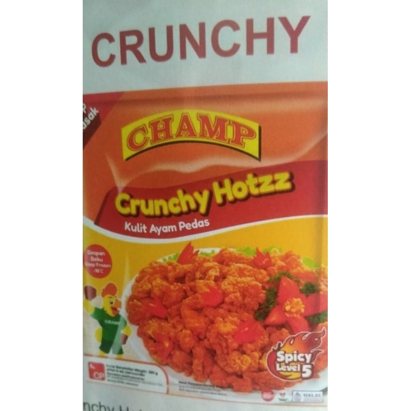 

Champ Crunchy Hot 300 Gram Spicy Level 5