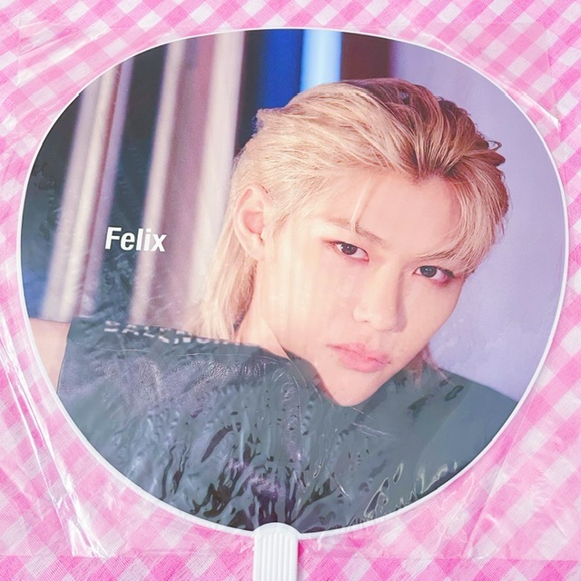 stray kids felix korea all in encore the sound japan official uchiwa handfan image picket