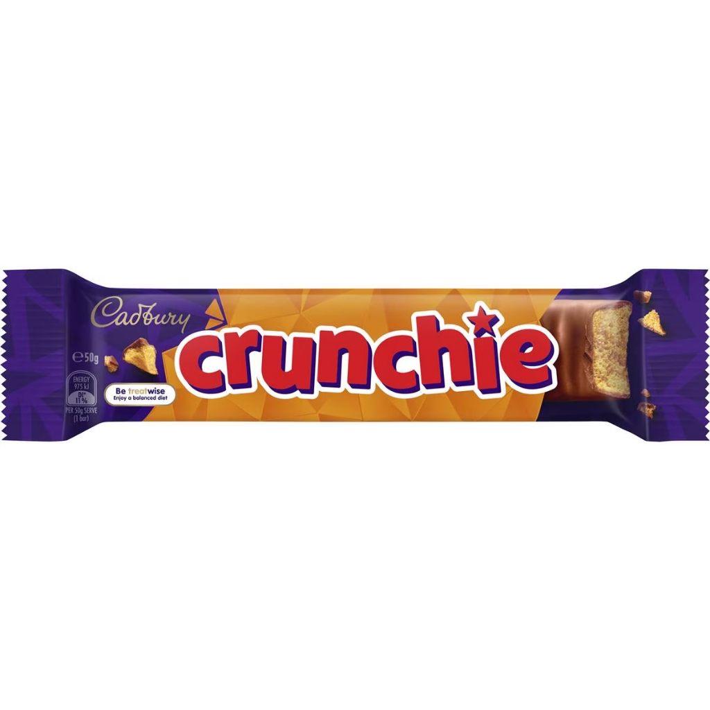 

Cadbury Crunchie Chocolate Bar 50g