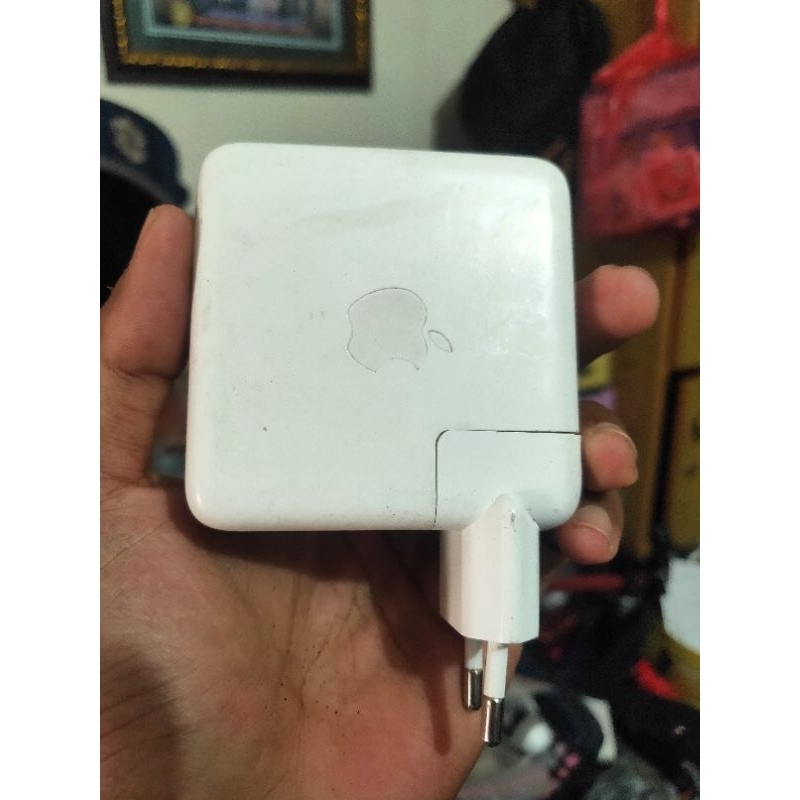 Charger Laptop Macbook Apple Magsafe Type C Second