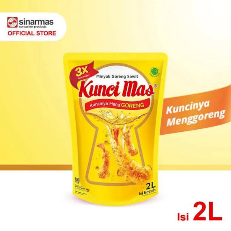 

minyak goreng kunci mas 2 liter