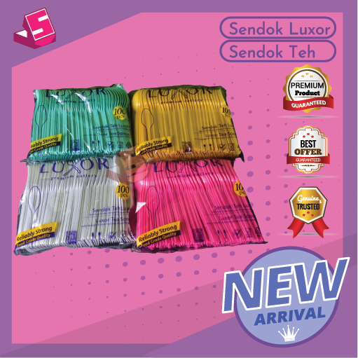 Sendok Teh / Sendok LUXOR / Sendok LUXOR warna / Sendok Multiguna / Sendok Plastik