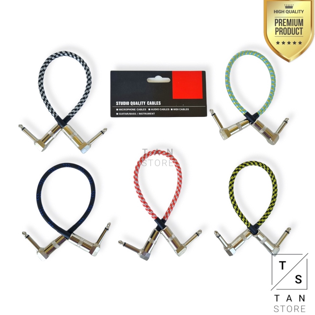 HOT Kabel Jack Jumper Efek Gitar Low Noise Premium Studio Quality