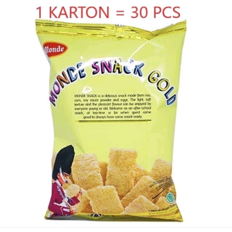 

Monde Serena Snack Gold 60gr (1dus isi 30pcs) Instan Max 2 Dus