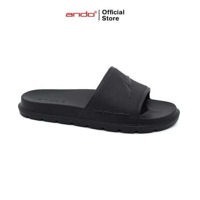 ANDO BRAVO 02 Sandal Slop Pria  Premium Sendal Slide Jepit Cowok Laki Ando Original