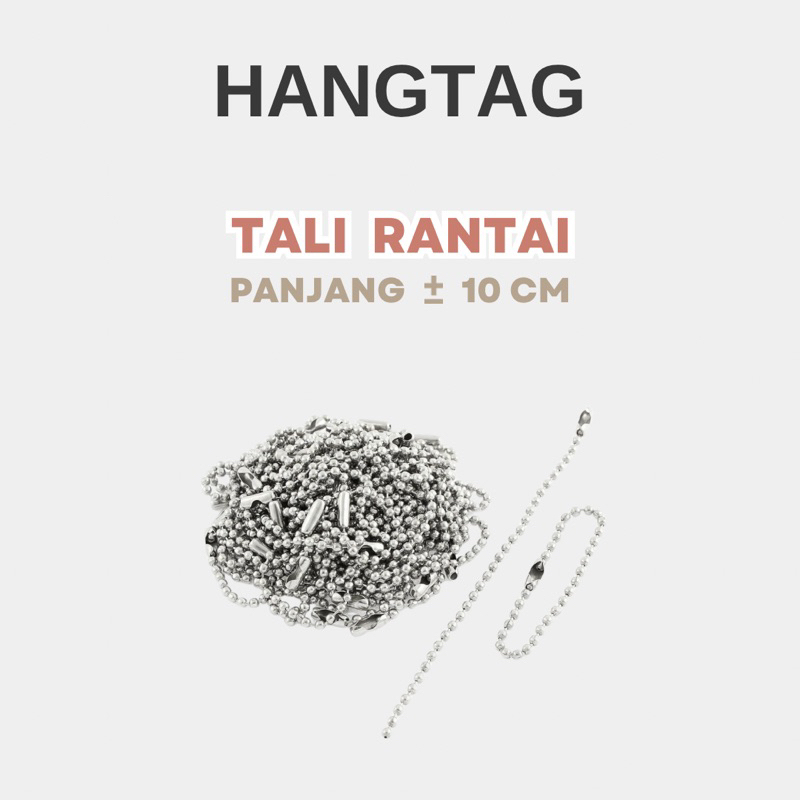 

YOUR SPECIAL GIFT Tali Rantai Tali Hangtag