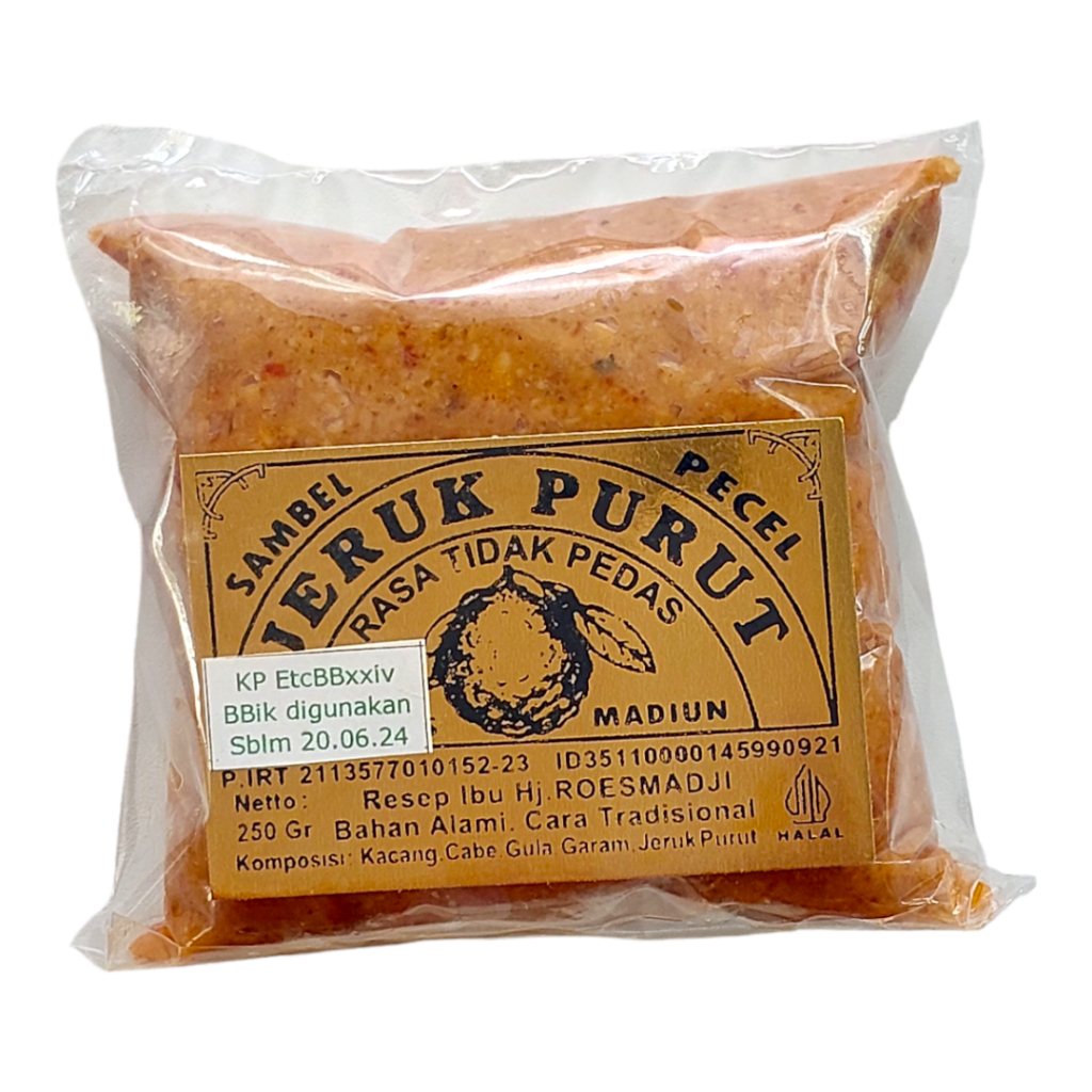 

Sambel Pecel Madiun Asli Jeruk Purut Legendaris Rasa Tidak Pedas