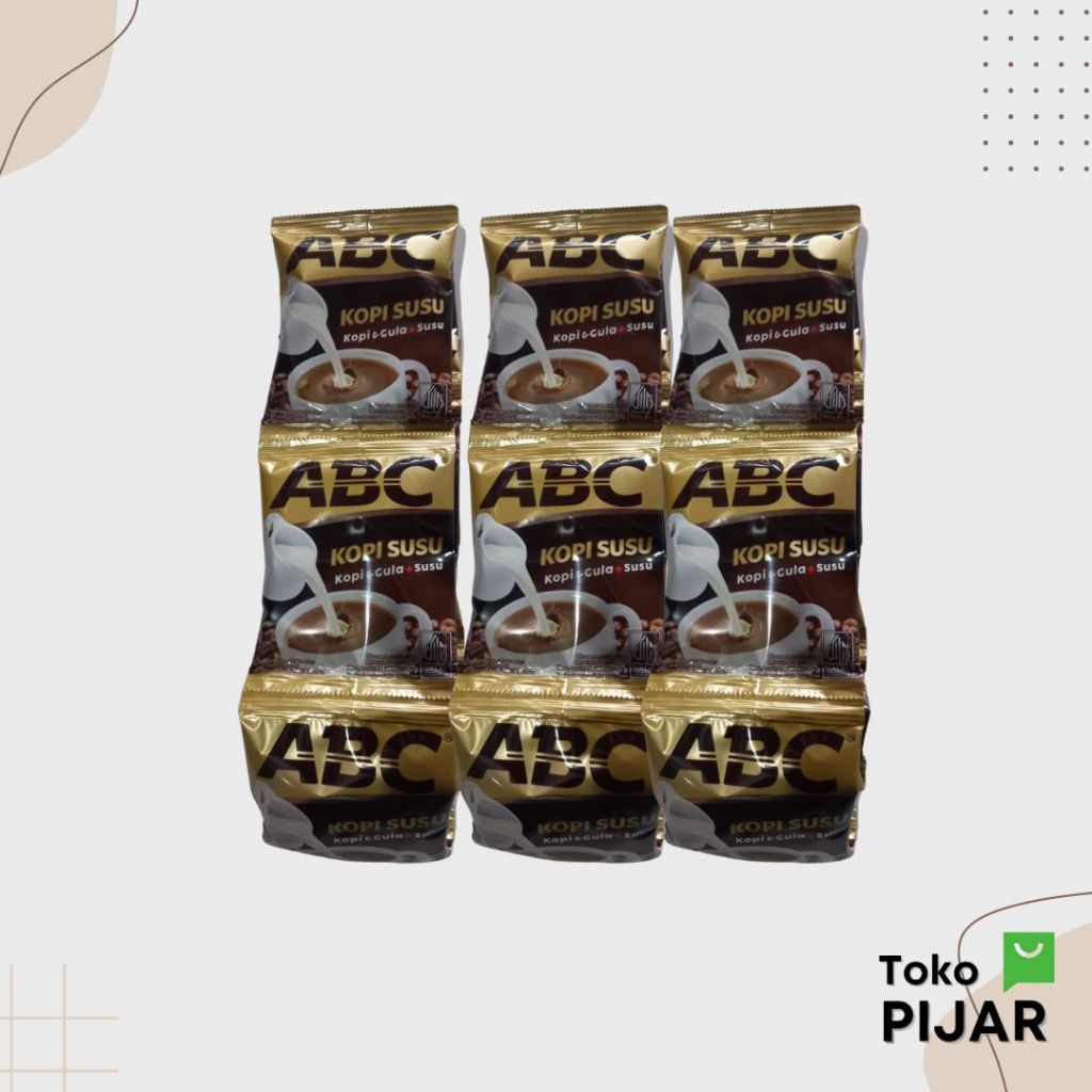 

KOPI ABC SUSU Kemasan 1 Renceng 10 sachet