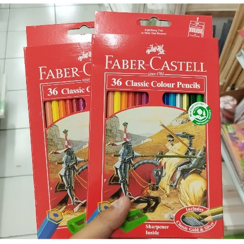 

PENSIL WARNA FABER-CASTELL CLASSIC 36 WARNA L ( 115856 )